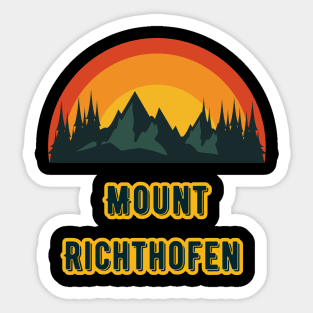 Mount Richthofen Sticker